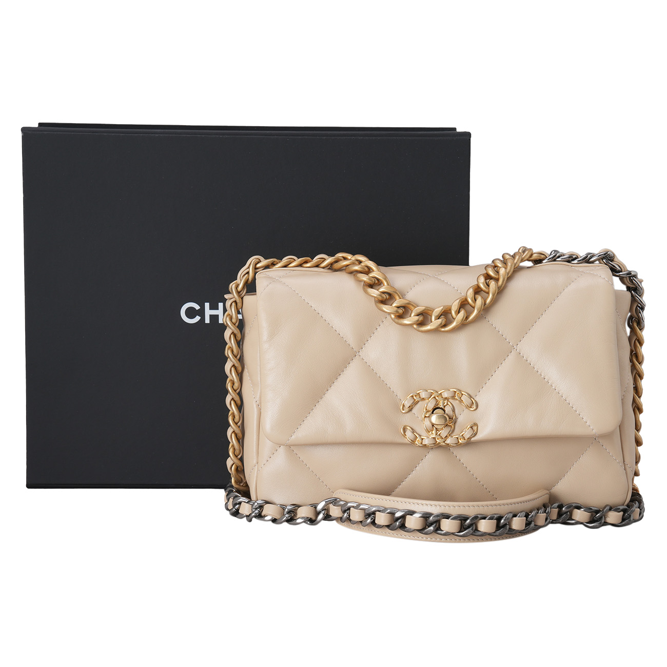 CHANEL(USED)샤넬 19백 미듐