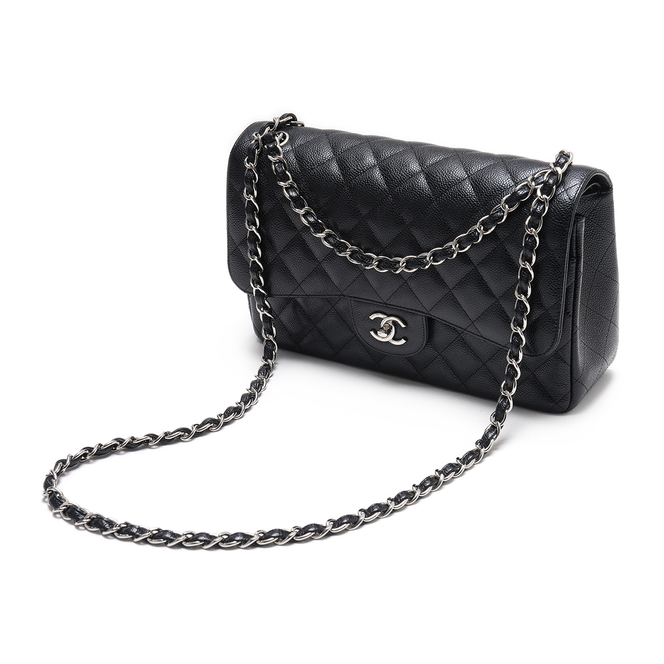 CHANEL(USED)샤넬 캐비어 클래식 라지 플랩백