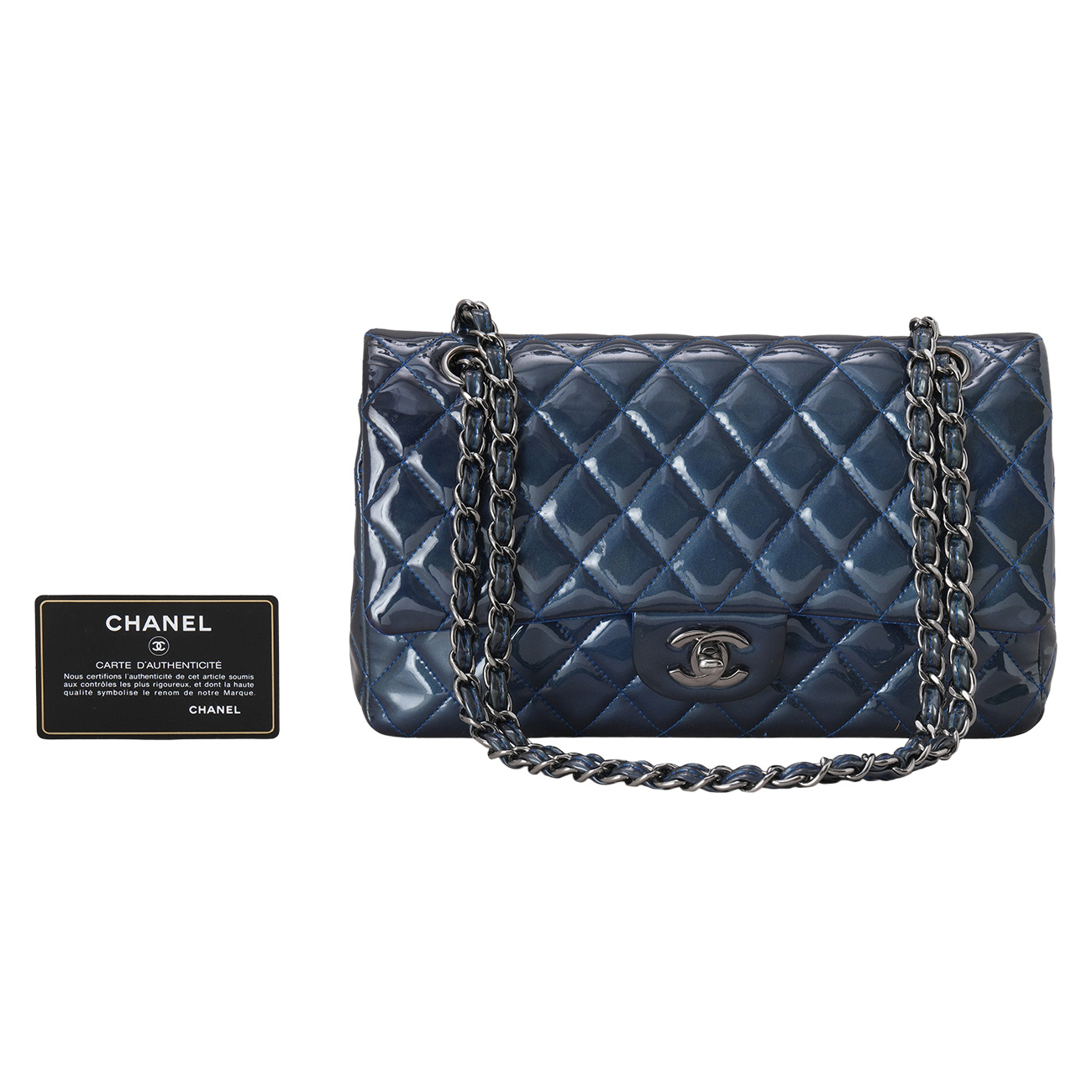 CHANEL(USED)샤넬 페이던트 클래식 미듐 플랩백
