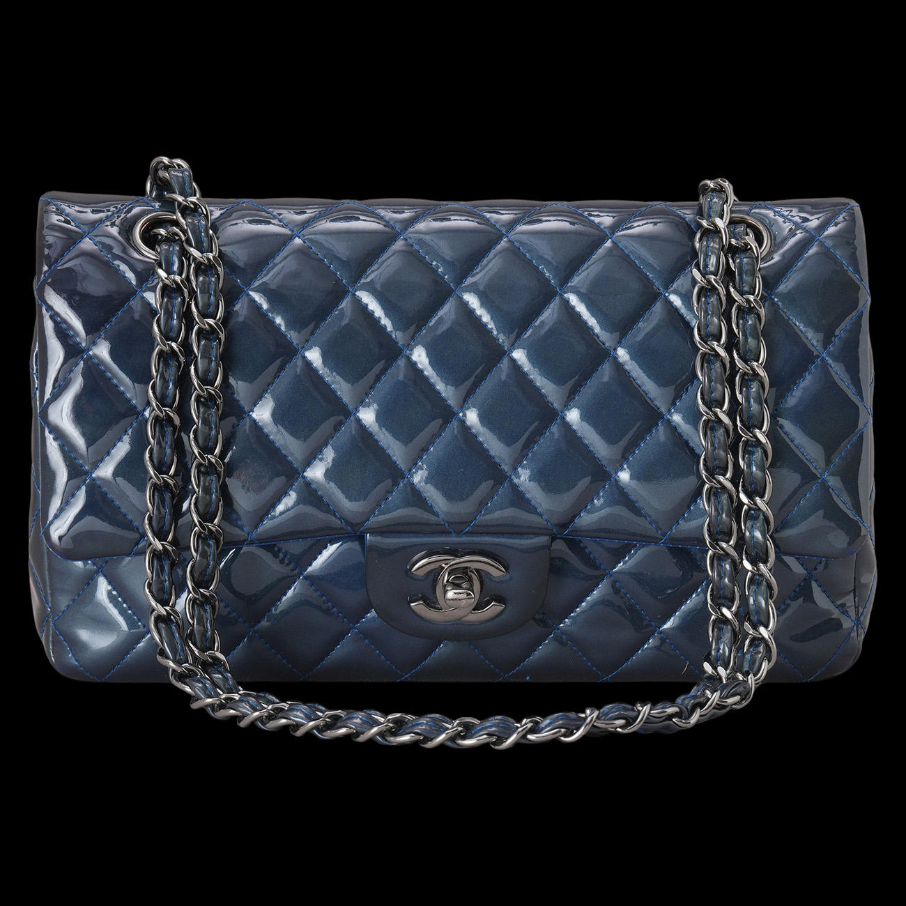 CHANEL(USED)샤넬 페이던트 클래식 미듐 플랩백