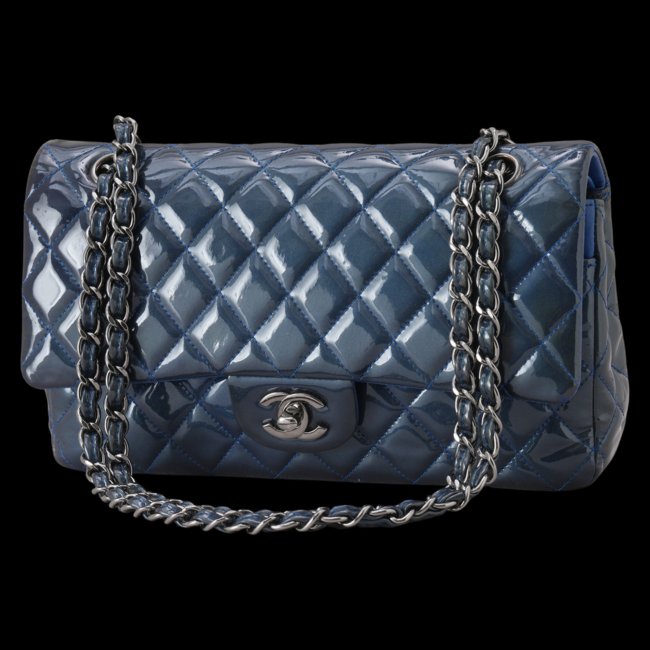 CHANEL(USED)샤넬 페이던트 클래식 미듐 플랩백