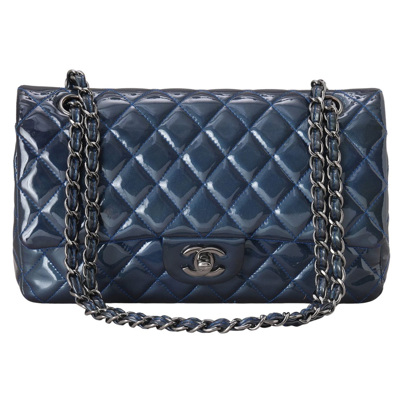CHANEL(USED)샤넬 페이던트 클래식 미듐 플랩백