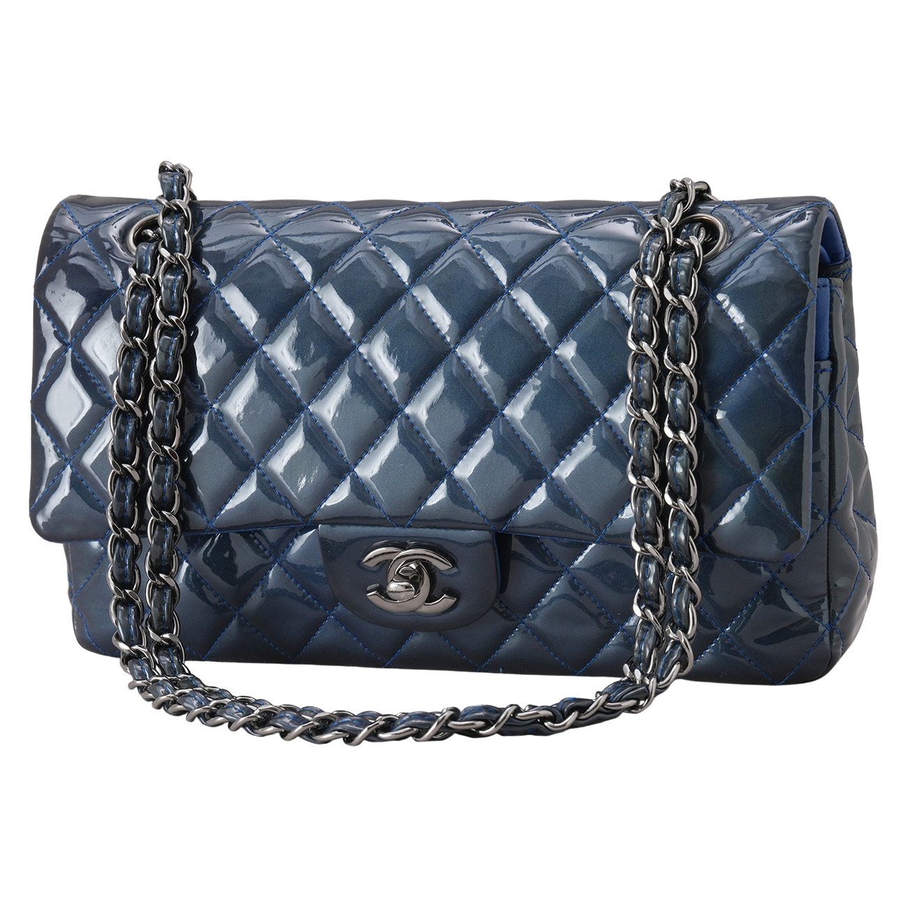 CHANEL(USED)샤넬 페이던트 클래식 미듐 플랩백