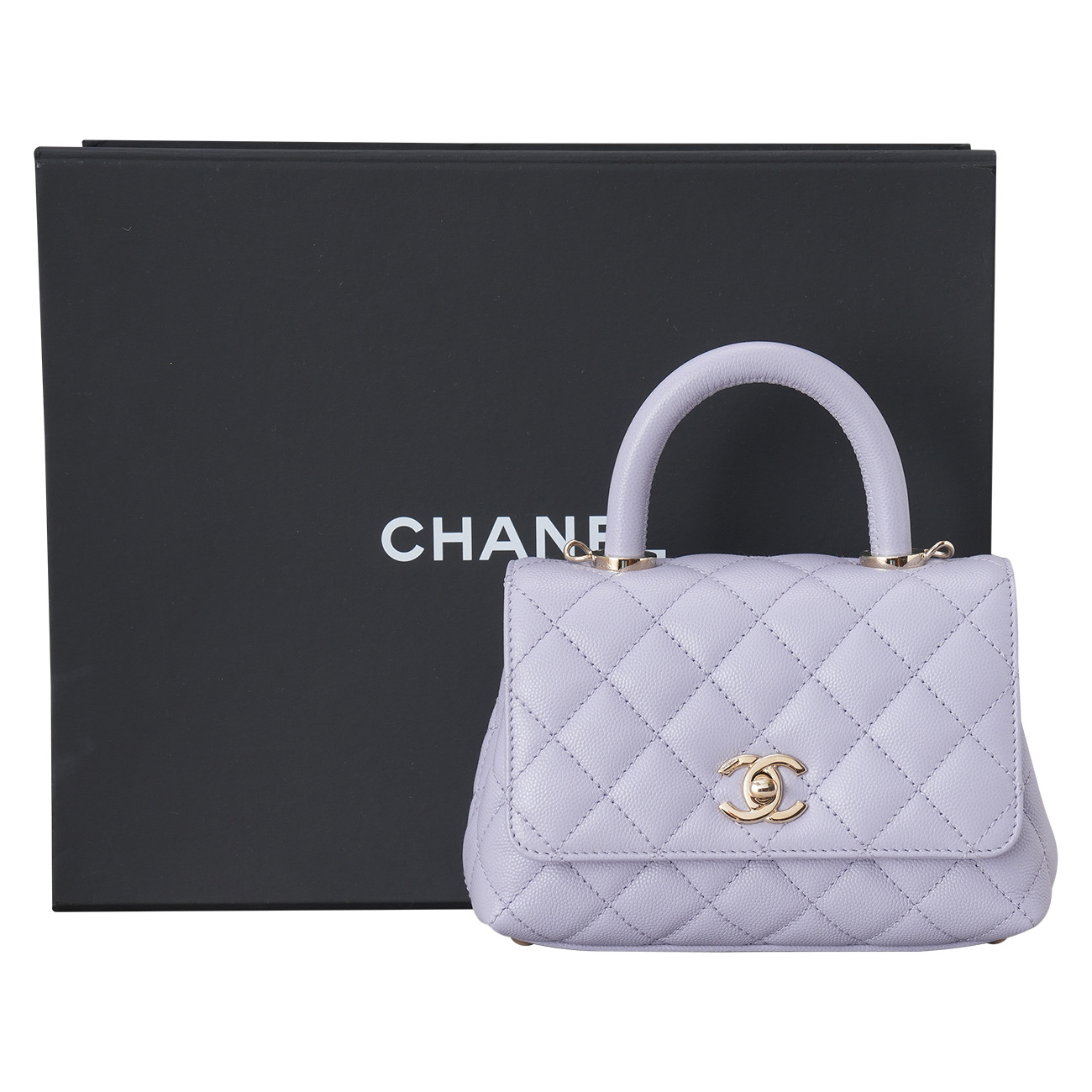 CHANEL(USED)샤넬 캐비어 코코핸들 미니