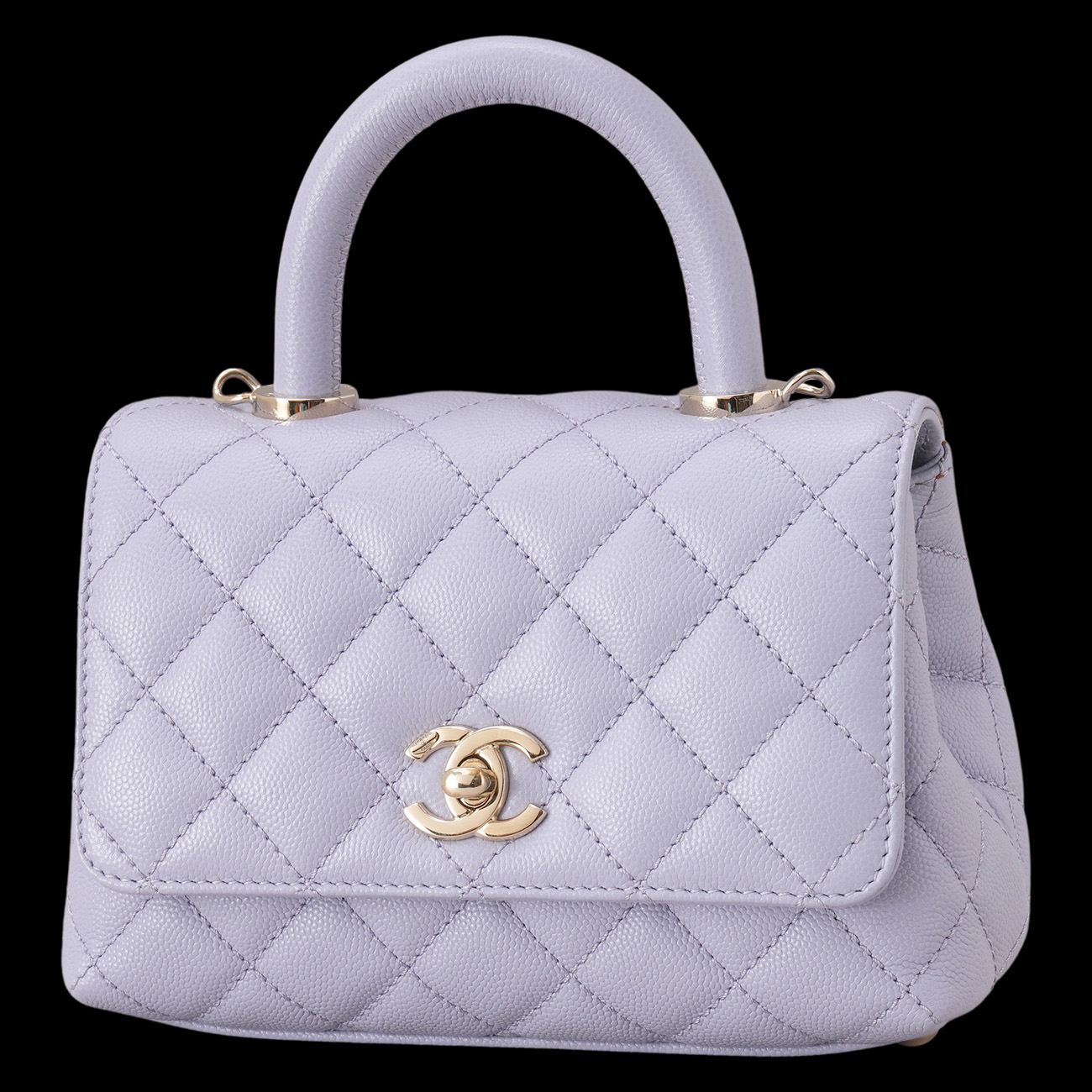 CHANEL(USED)샤넬 캐비어 코코핸들 미니