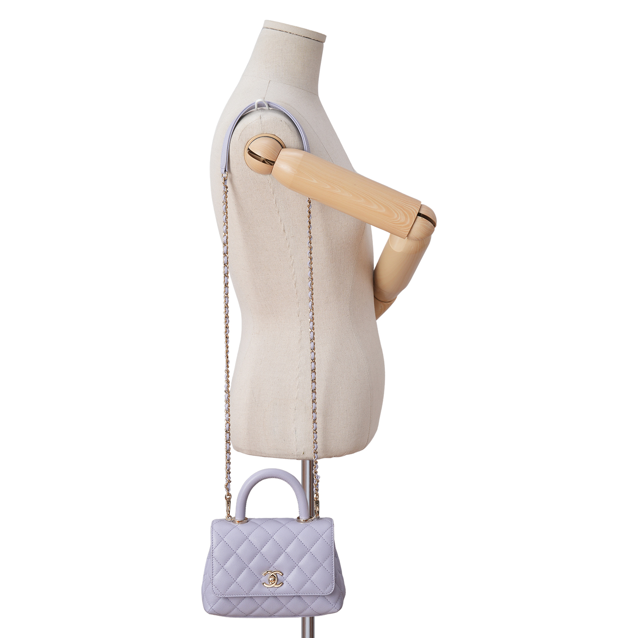 CHANEL(USED)샤넬 캐비어 코코핸들 미니