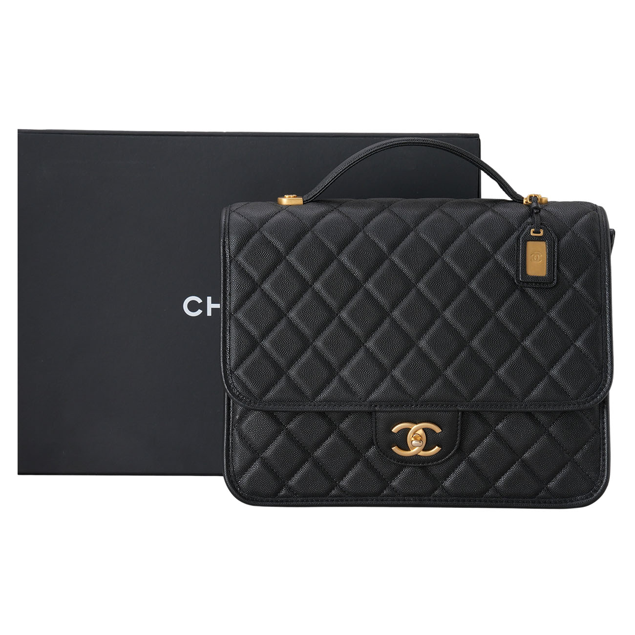 CHANEL(USED)샤넬 캐비어 스쿨 메모리 백팩