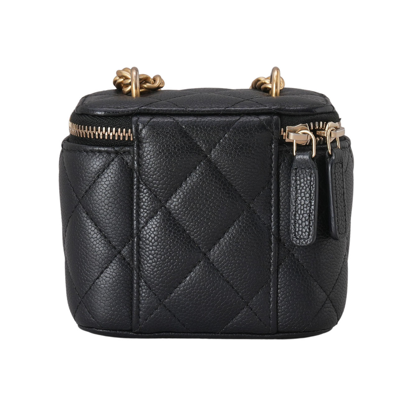 CHANEL(USED)샤넬 AP3203 캐비어 정사각 베니티 하트볼 체인 크로스백