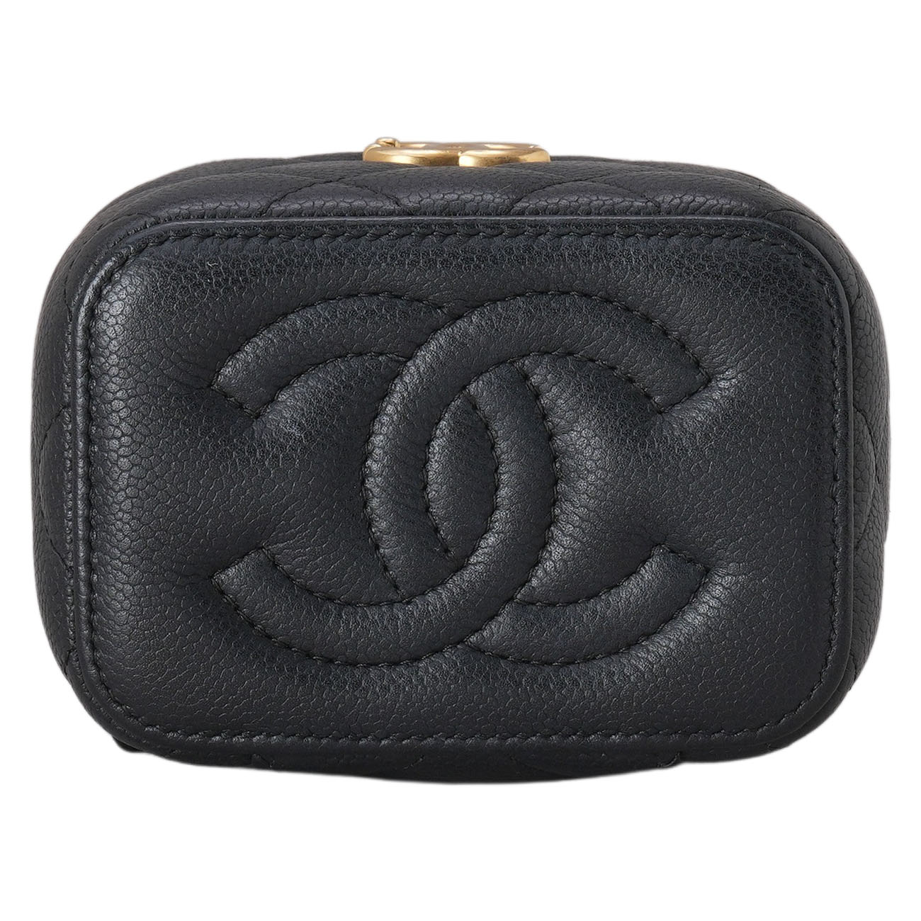 CHANEL(USED)샤넬 AP3203 캐비어 정사각 베니티 하트볼 체인 크로스백