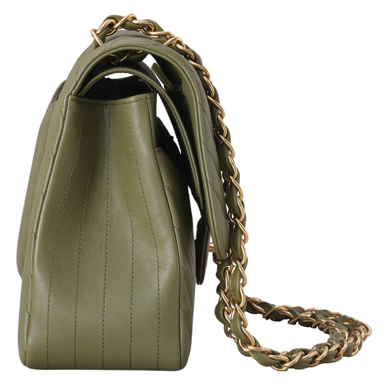 CHANEL(USED)샤넬 쉐브론 클래식 점보 플랩백