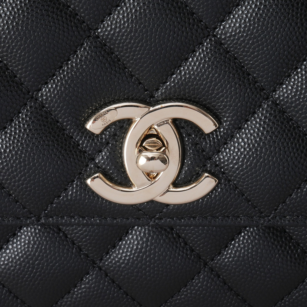 CHANEL(USED)샤넬 캐비어 코코핸들 미듐