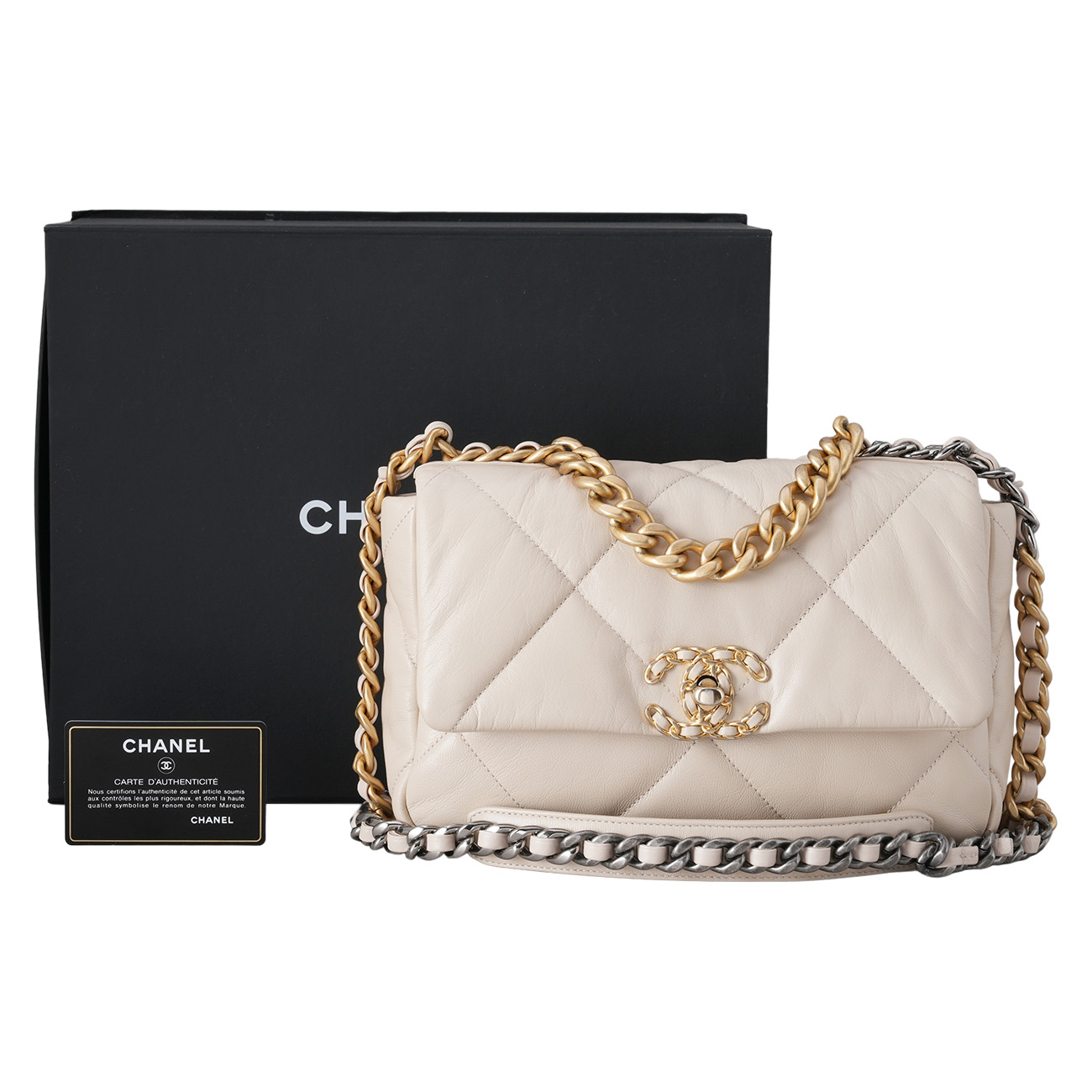 CHANEL(USED)샤넬 19백 미듐