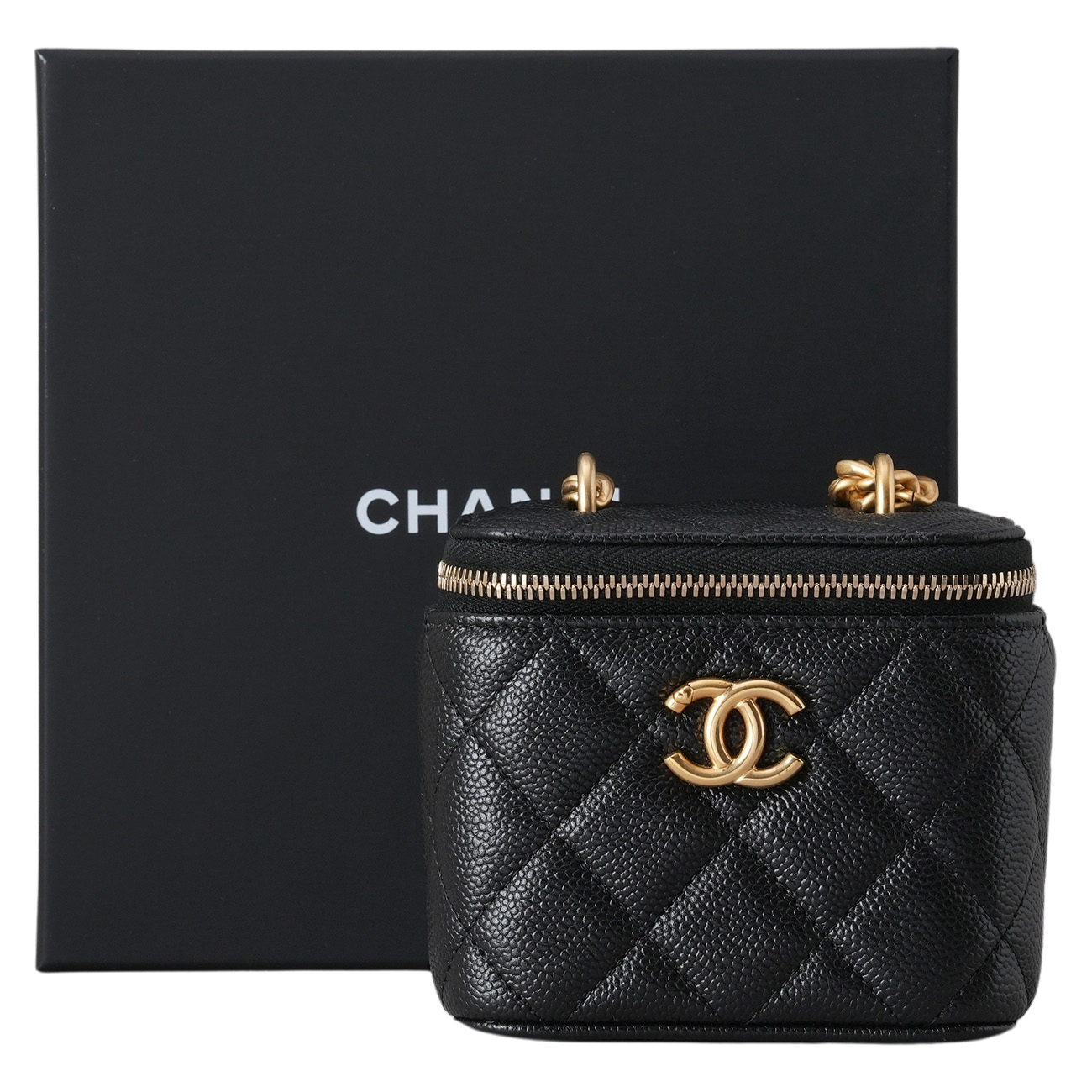 CHANEL(USED)샤넬 하트볼 베니티 미니 크로스백