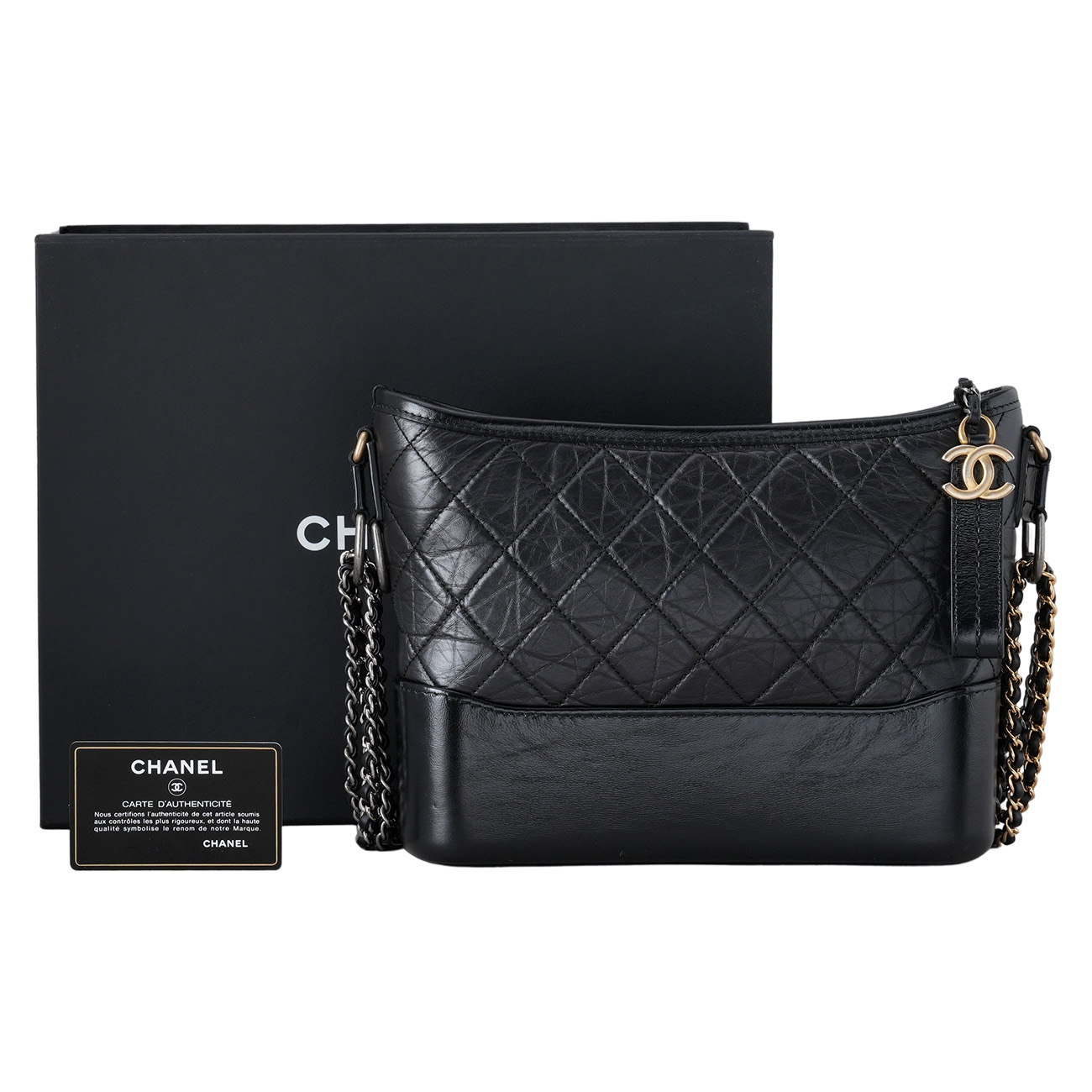 CHANEL(USED)샤넬 가브리엘 호보 뉴미듐