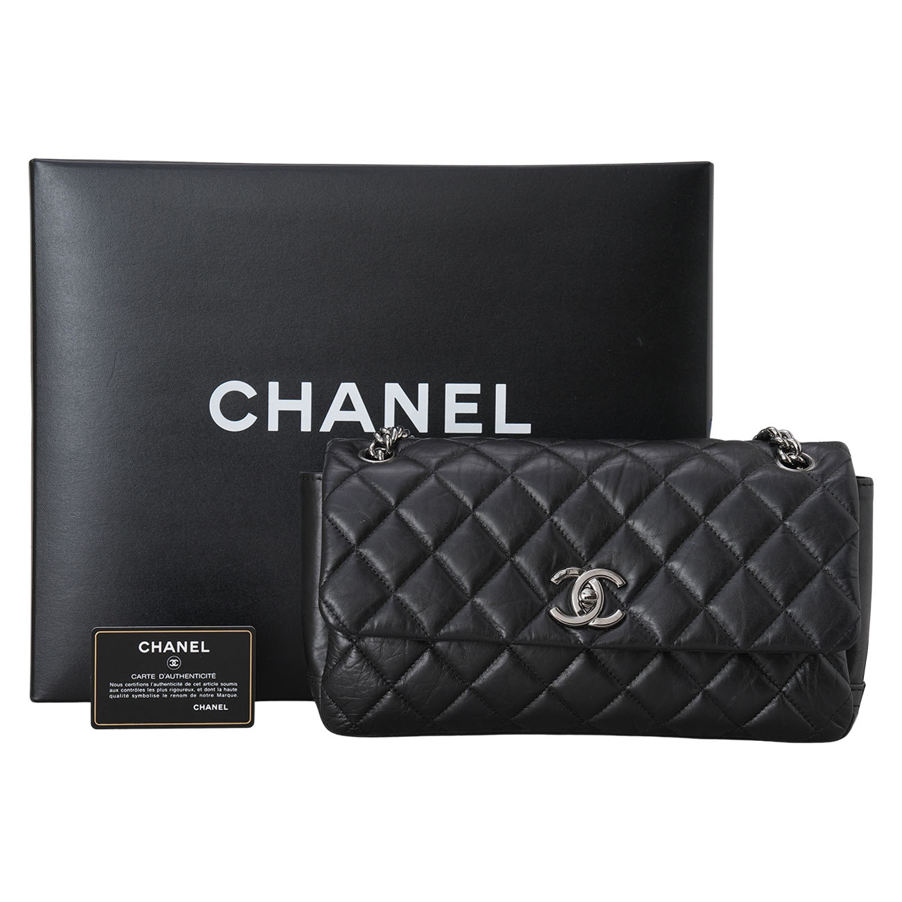 CHANEL(USED)샤넬 A65711 시즌 CC로고 플랩 백