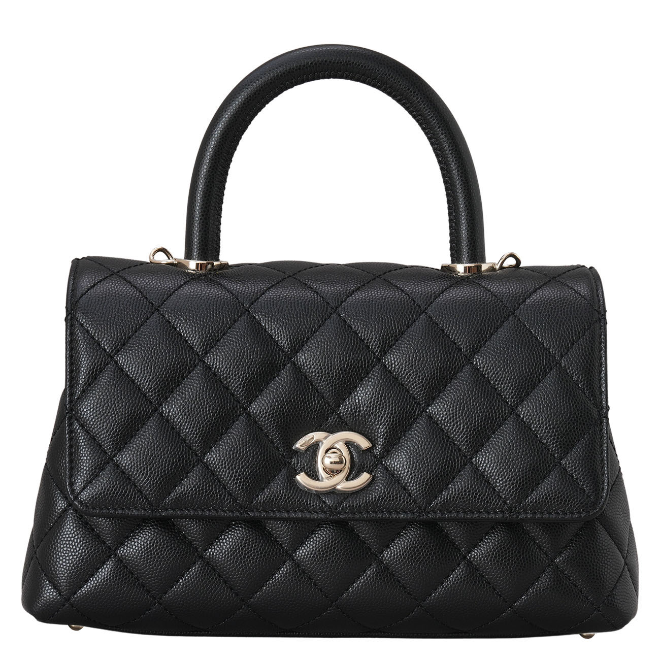 CHANEL(USED)샤넬 캐비어 코코핸들 스몰