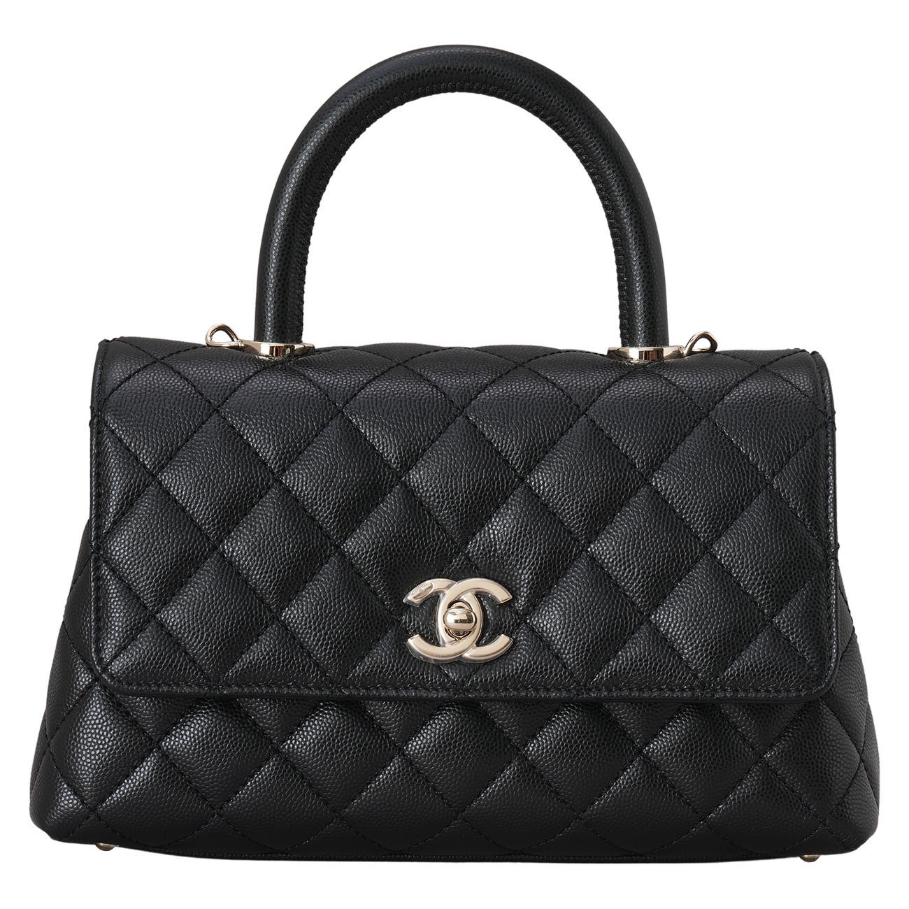 CHANEL(USED)샤넬 캐비어 코코핸들 스몰