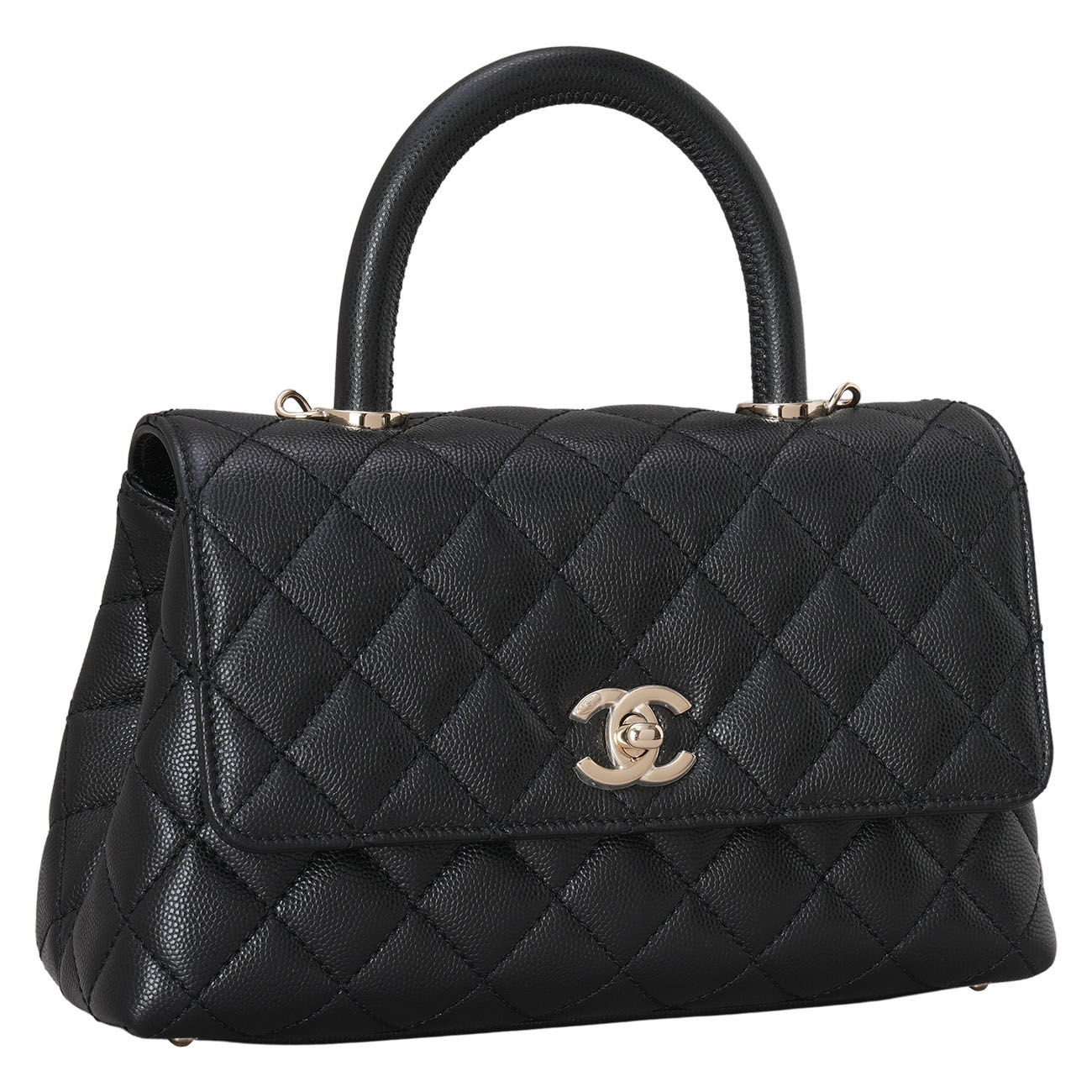 CHANEL(USED)샤넬 캐비어 코코핸들 스몰