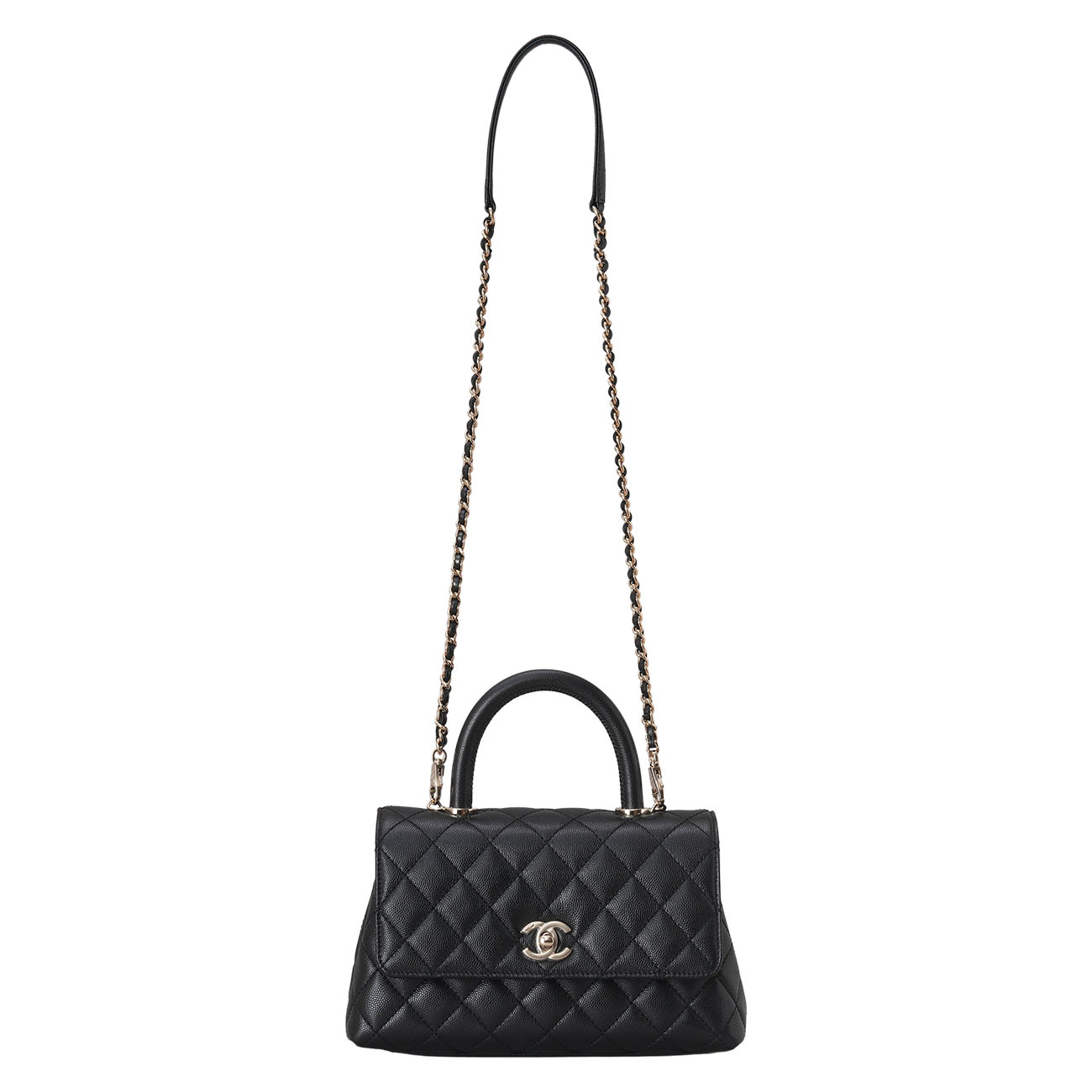 CHANEL(USED)샤넬 캐비어 코코핸들 스몰