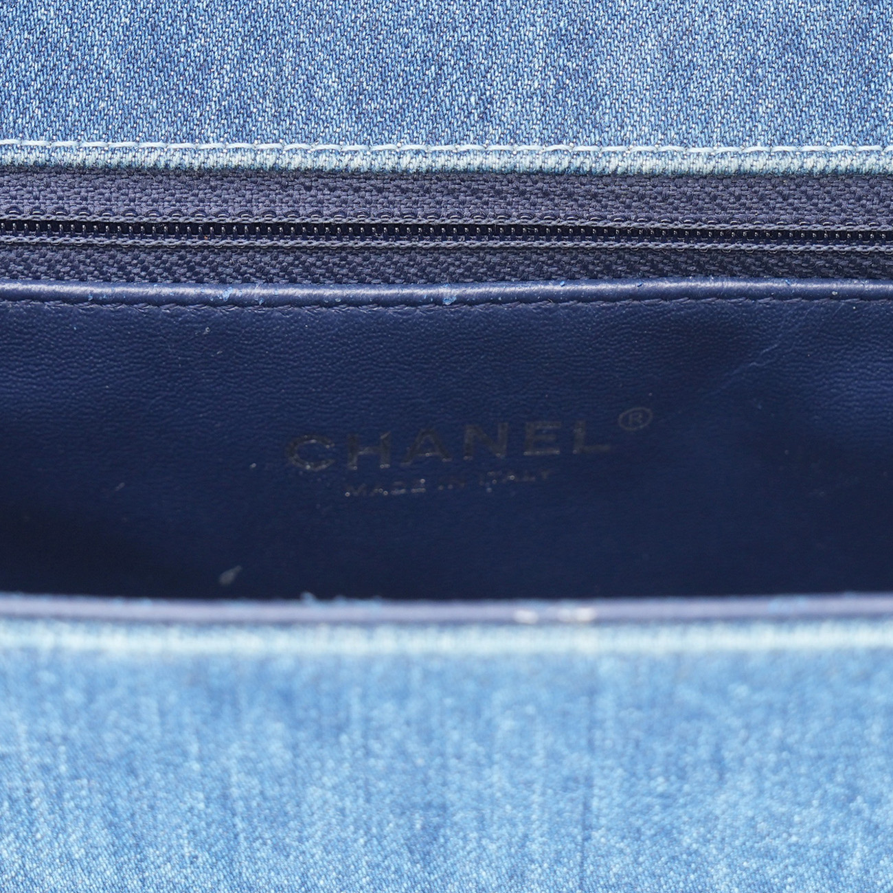 CHANEL(USED)샤넬 데님 트위드 보이샤넬 라지 플랩백