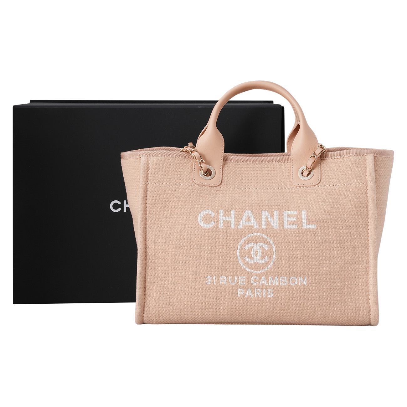 CHANEL(USED)샤넬 AS3257 도빌 스몰 백