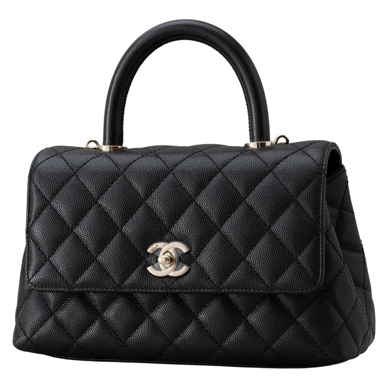 CHANEL(USED)샤넬 캐비어 코코핸들 스몰