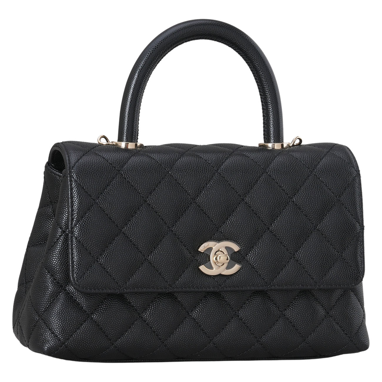 CHANEL(USED)샤넬 캐비어 코코핸들 스몰