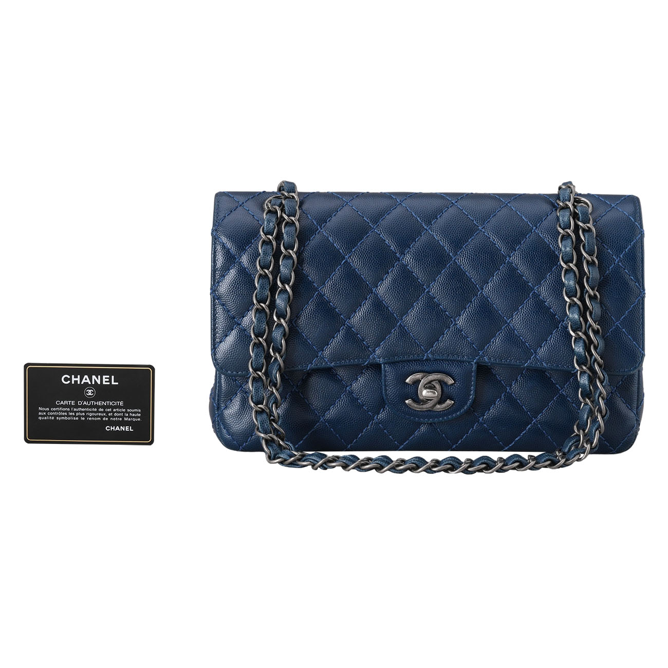 CHANEL(USED)샤넬 클래식 미듐 플랩백