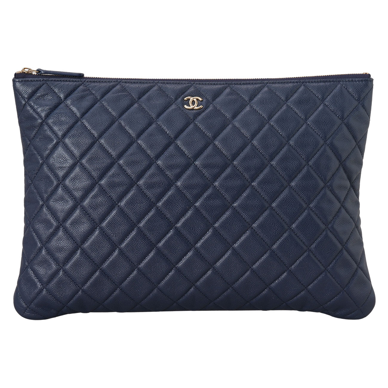 CHANEL(USED)샤넬 캐비어 클래식 클러치 라지