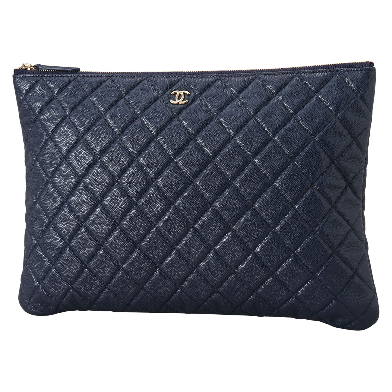 CHANEL(USED)샤넬 캐비어 클래식 클러치 라지