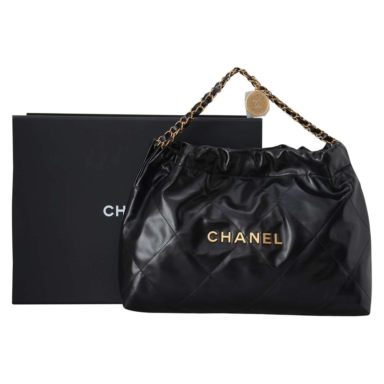 CHANEL(USED)샤넬 AS4486 22백 호보 직사각