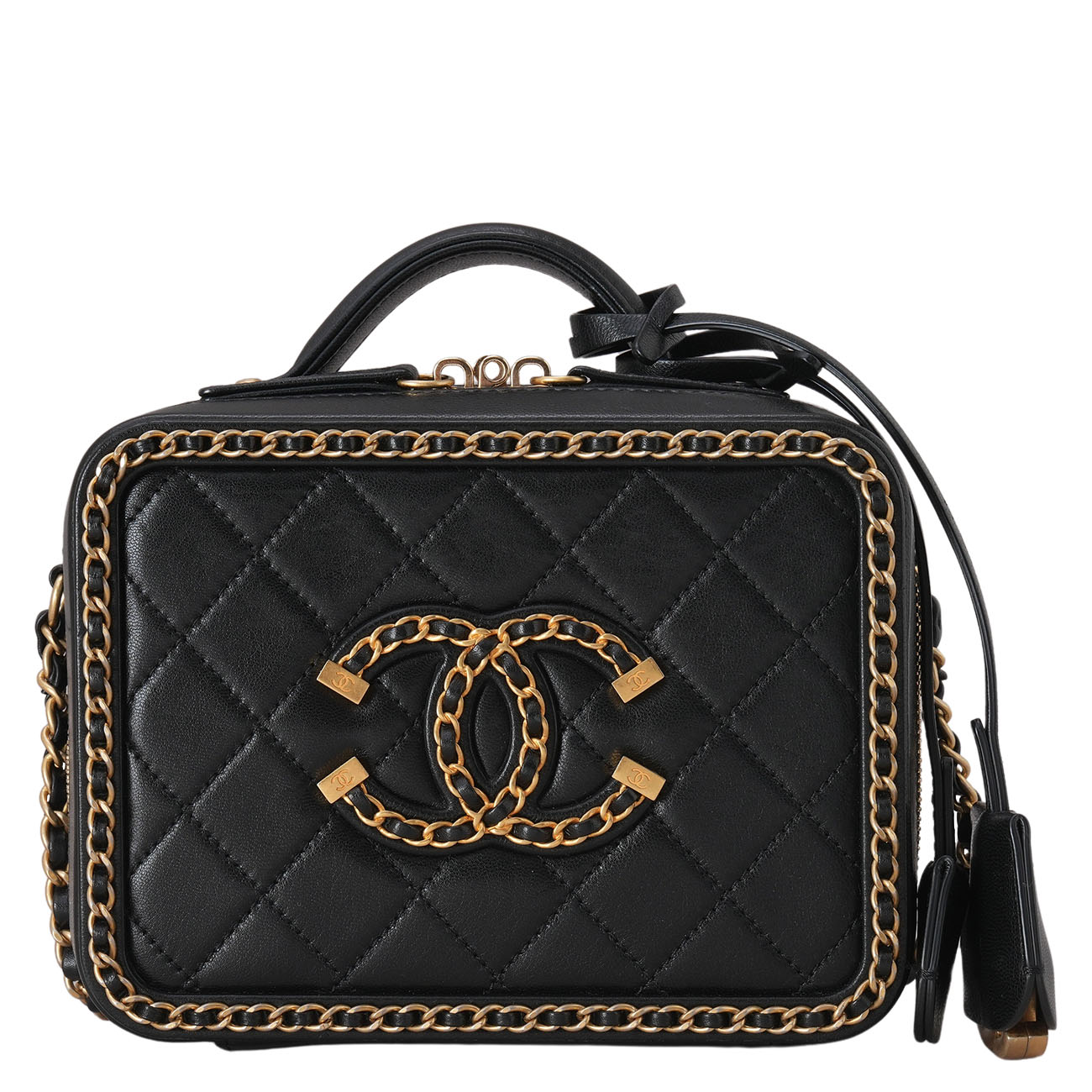 CHANEL(USED)샤넬 AS1785 시즌 필리그리 어라운드 체인 베니티 숄더백