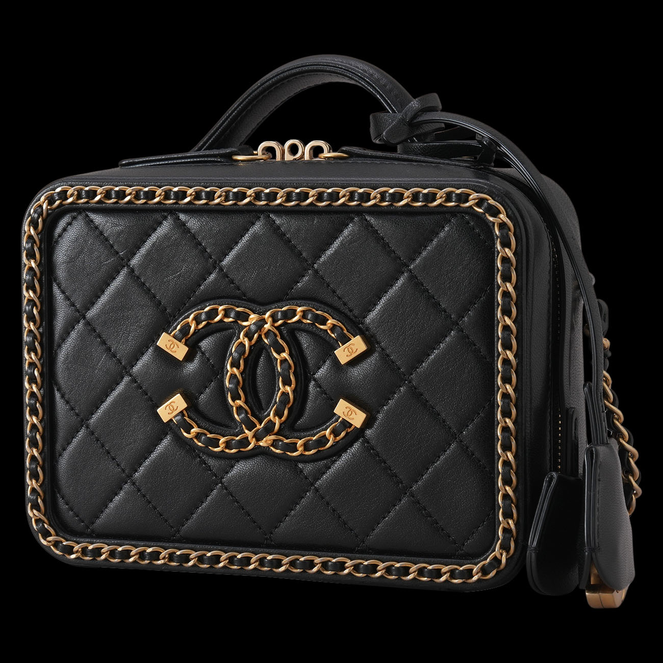 CHANEL(USED)샤넬 AS1785 시즌 필리그리 어라운드 체인 베니티 숄더백