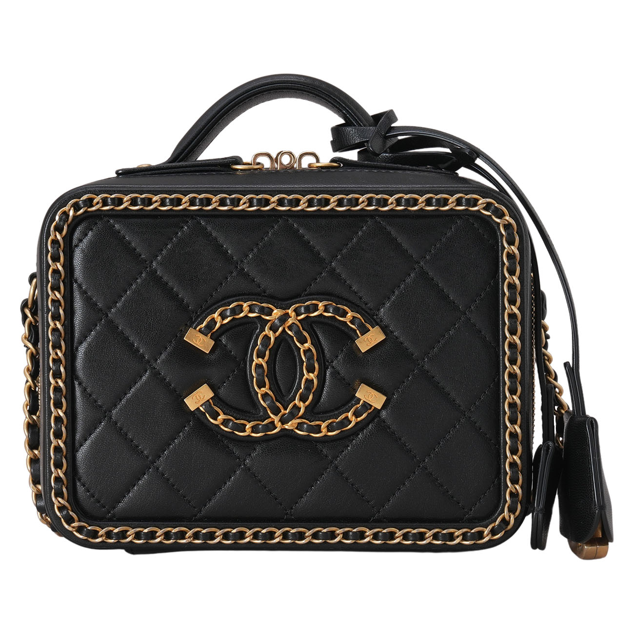 CHANEL(USED)샤넬 AS1785 시즌 필리그리 어라운드 체인 베니티 숄더백