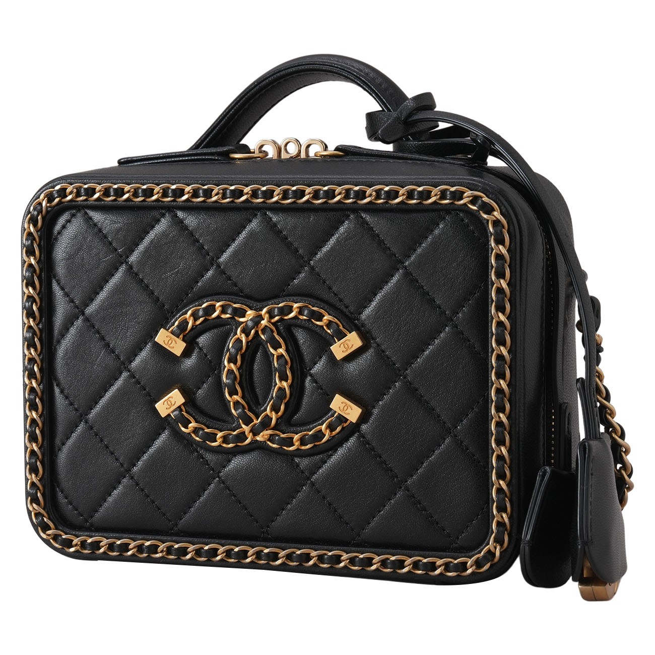 CHANEL(USED)샤넬 AS1785 시즌 필리그리 어라운드 체인 베니티 숄더백