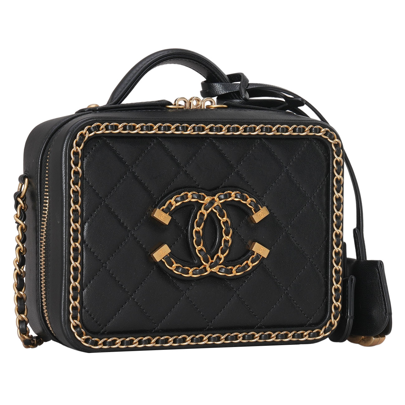 CHANEL(USED)샤넬 AS1785 시즌 필리그리 어라운드 체인 베니티 숄더백