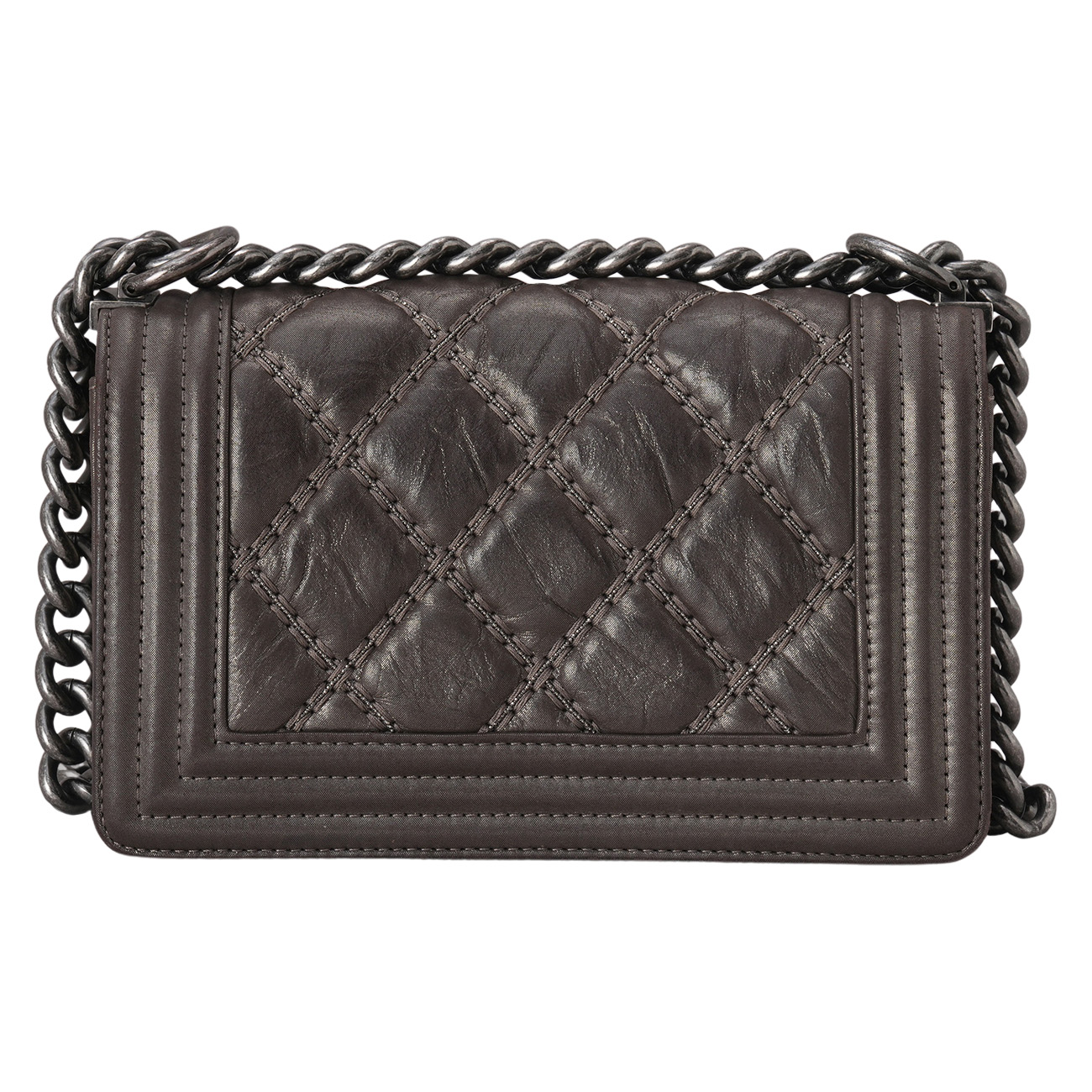 CHANEL(USED)샤넬 시즌 보이샤넬 스몰 백