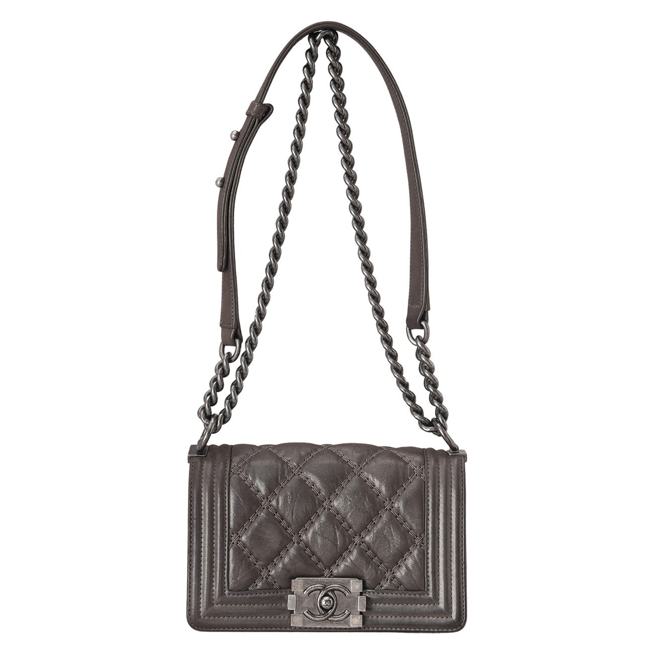 CHANEL(USED)샤넬 시즌 보이샤넬 스몰 백