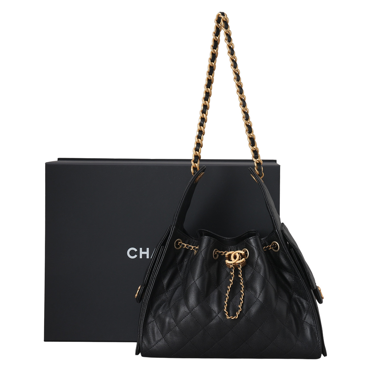 CHANEL(USED)샤넬 AS5293 캐비어 25백 스몰