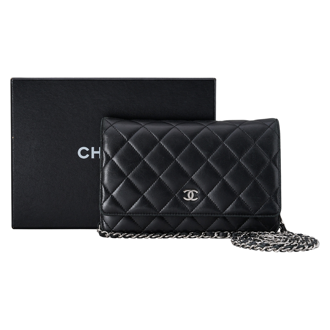 CHANEL(USED)샤넬 램스킨 클래식 WOC