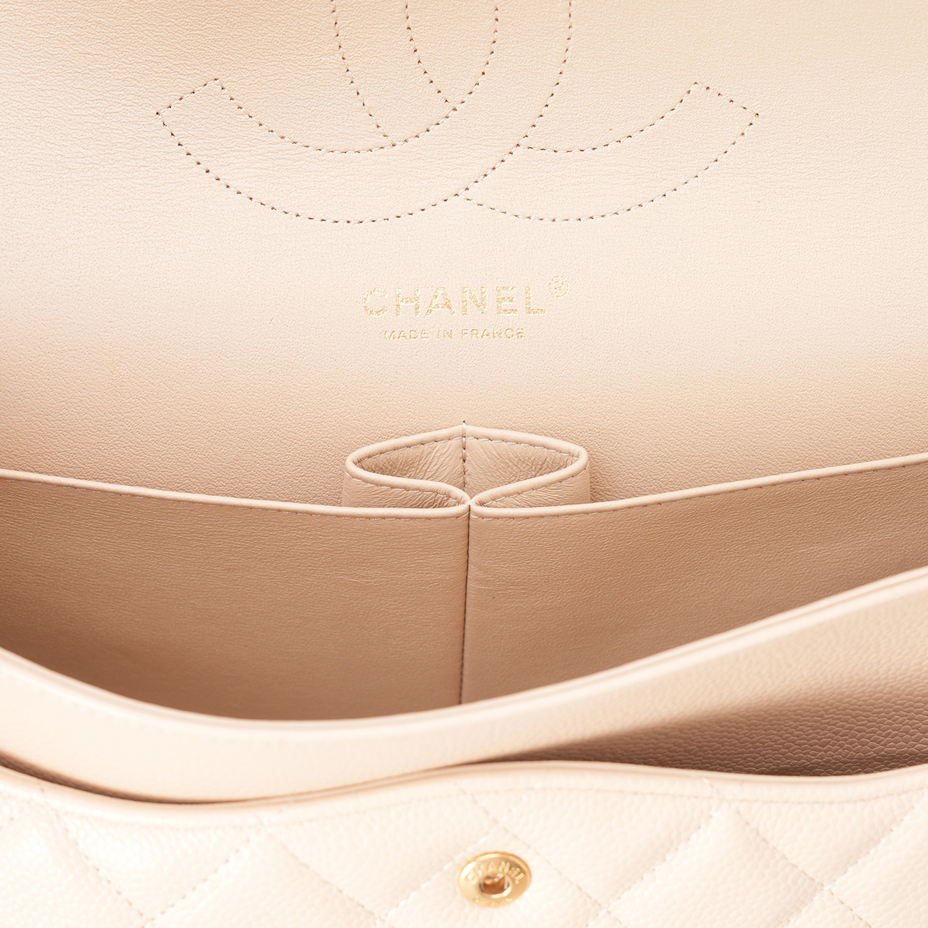 CHANEL(USED)샤넬 캐비어 클래식 점보 플랩백