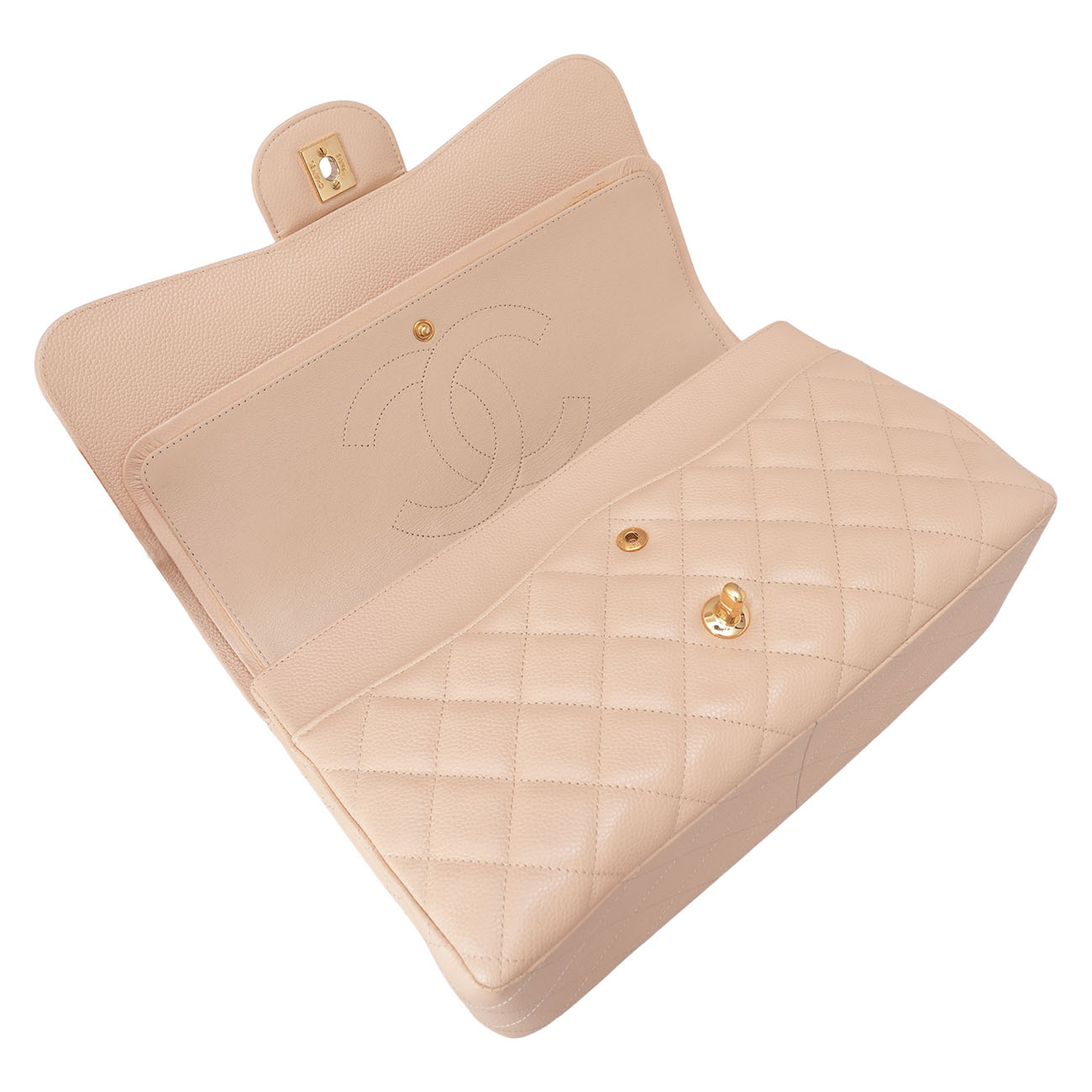 CHANEL(USED)샤넬 캐비어 클래식 점보 플랩백