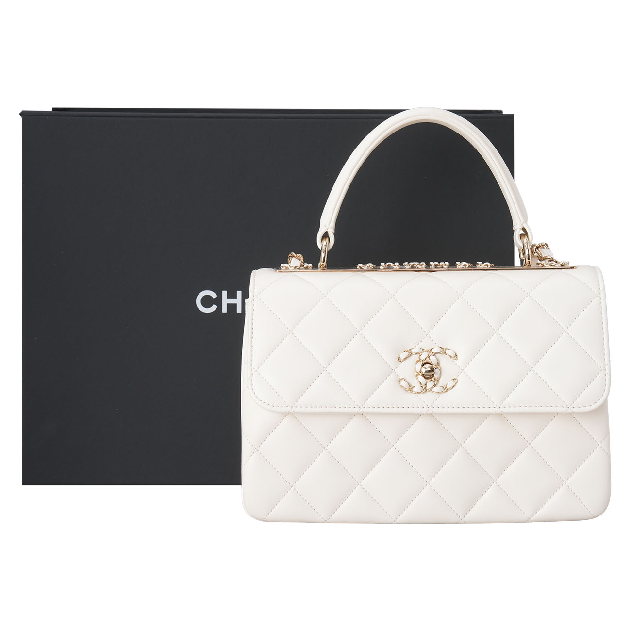 CHANEL(USED)샤넬 A92236 램스킨 트렌디 CC 스몰