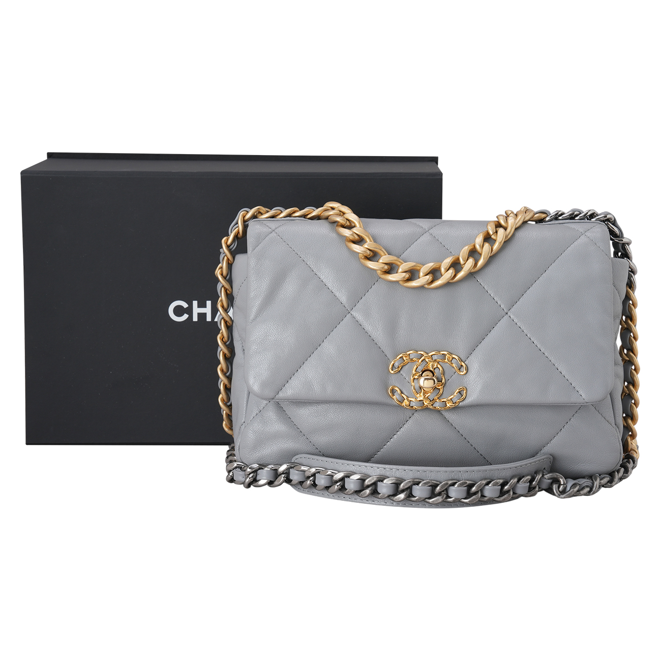 CHANEL(USED)샤넬 AS1160 19백 미듐