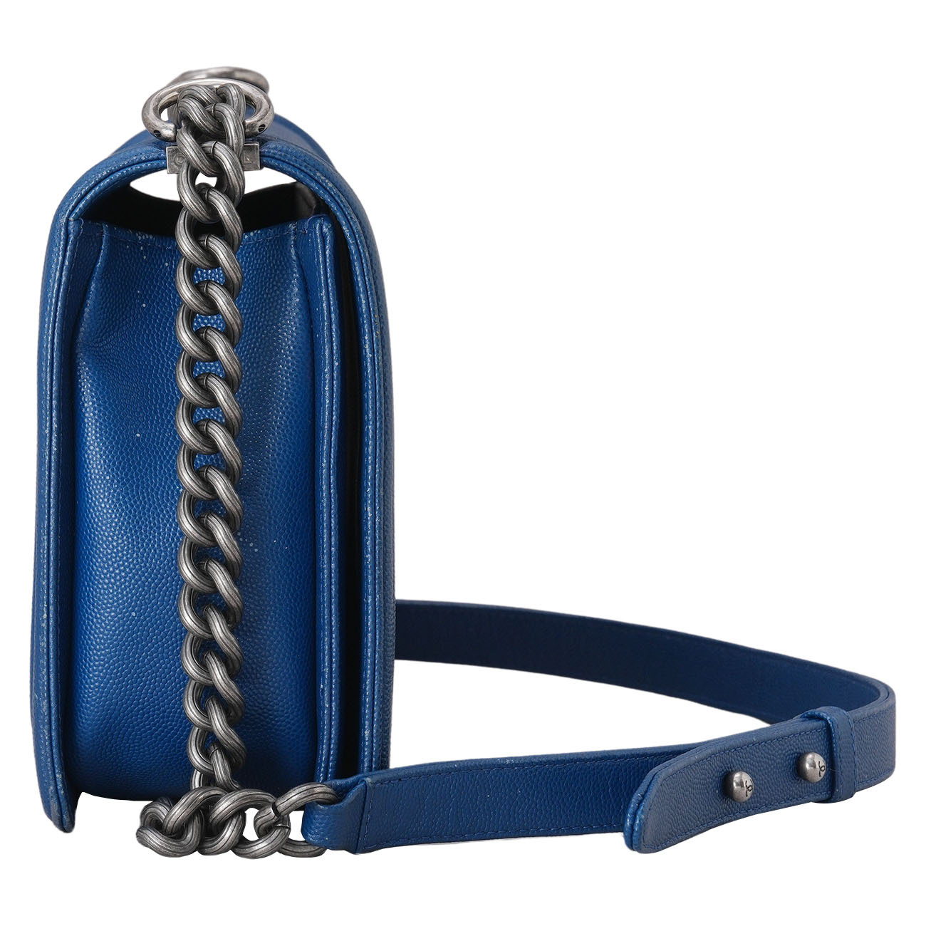 CHANEL(USED)샤넬 A92193 캐비어 보이샤넬 뉴미듐 플랩백