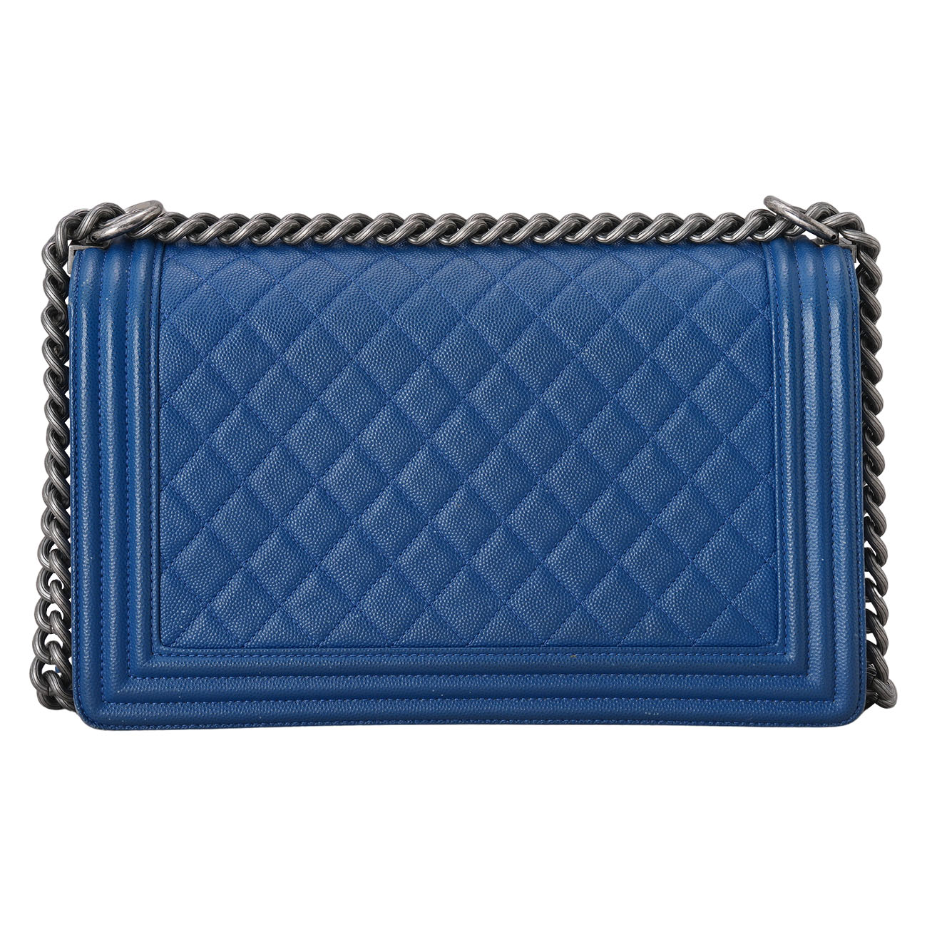 CHANEL(USED)샤넬 A92193 캐비어 보이샤넬 뉴미듐 플랩백