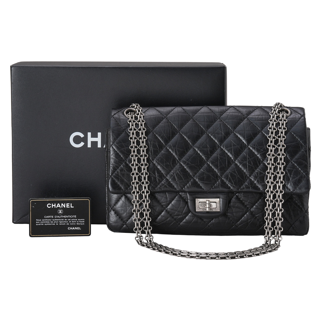 CHANEL(USED)샤넬 2.55 빈티지 클래식 라지 28