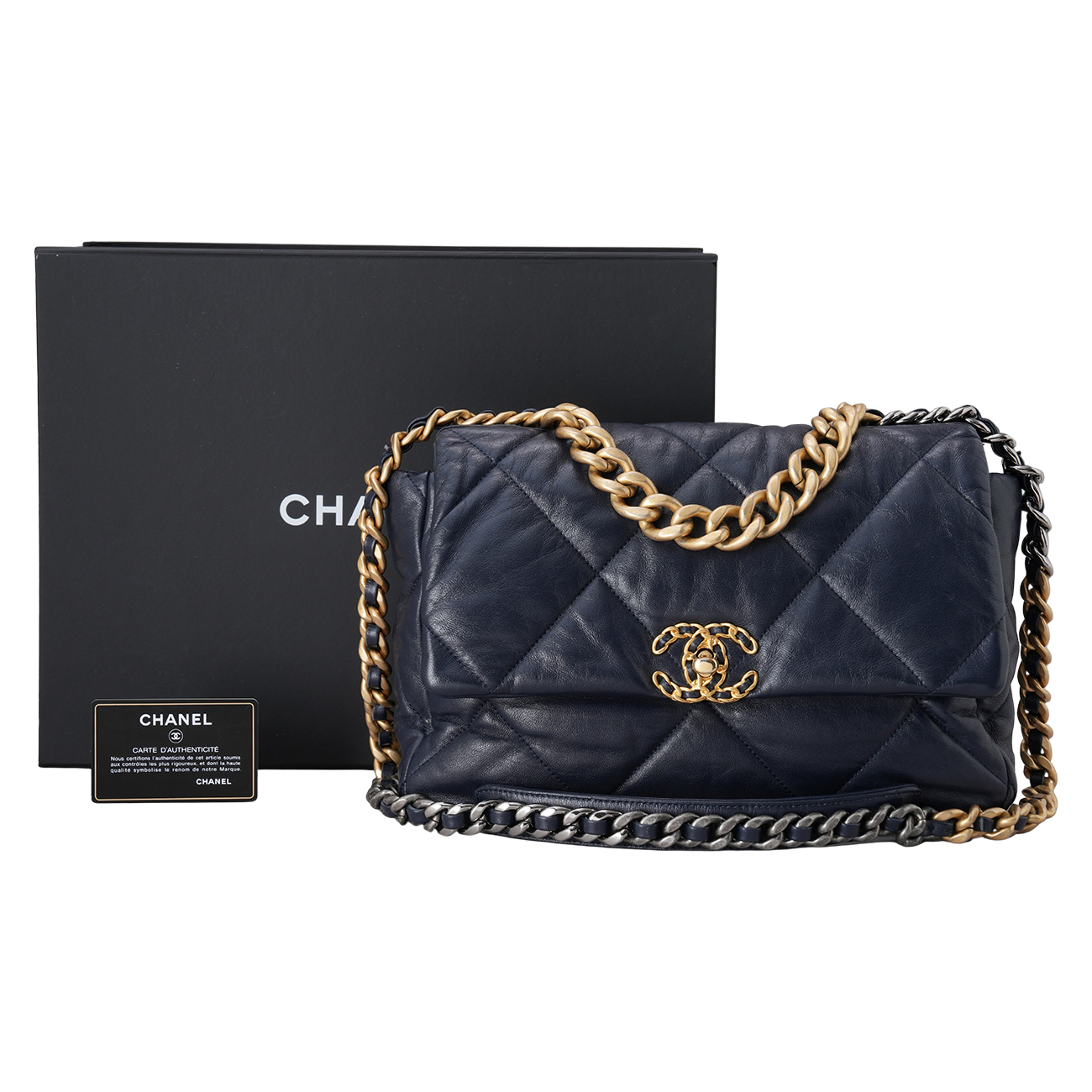 CHANEL(USED)샤넬 19 라지 백