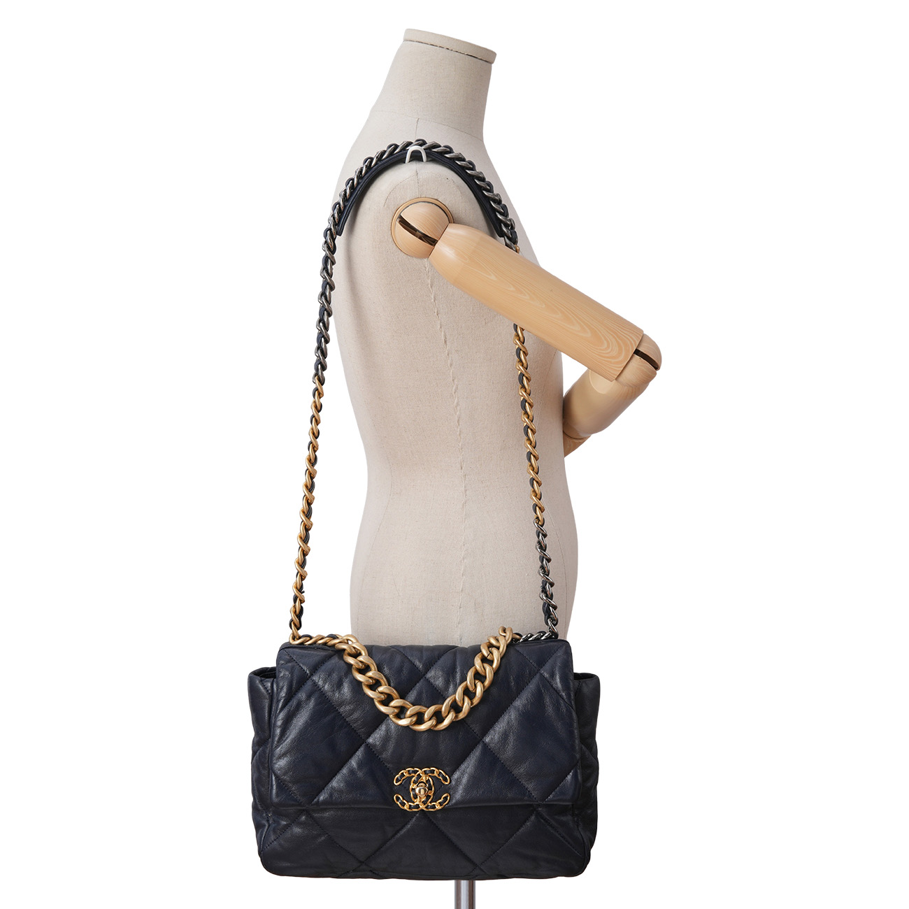 CHANEL(USED)샤넬 19 라지 백