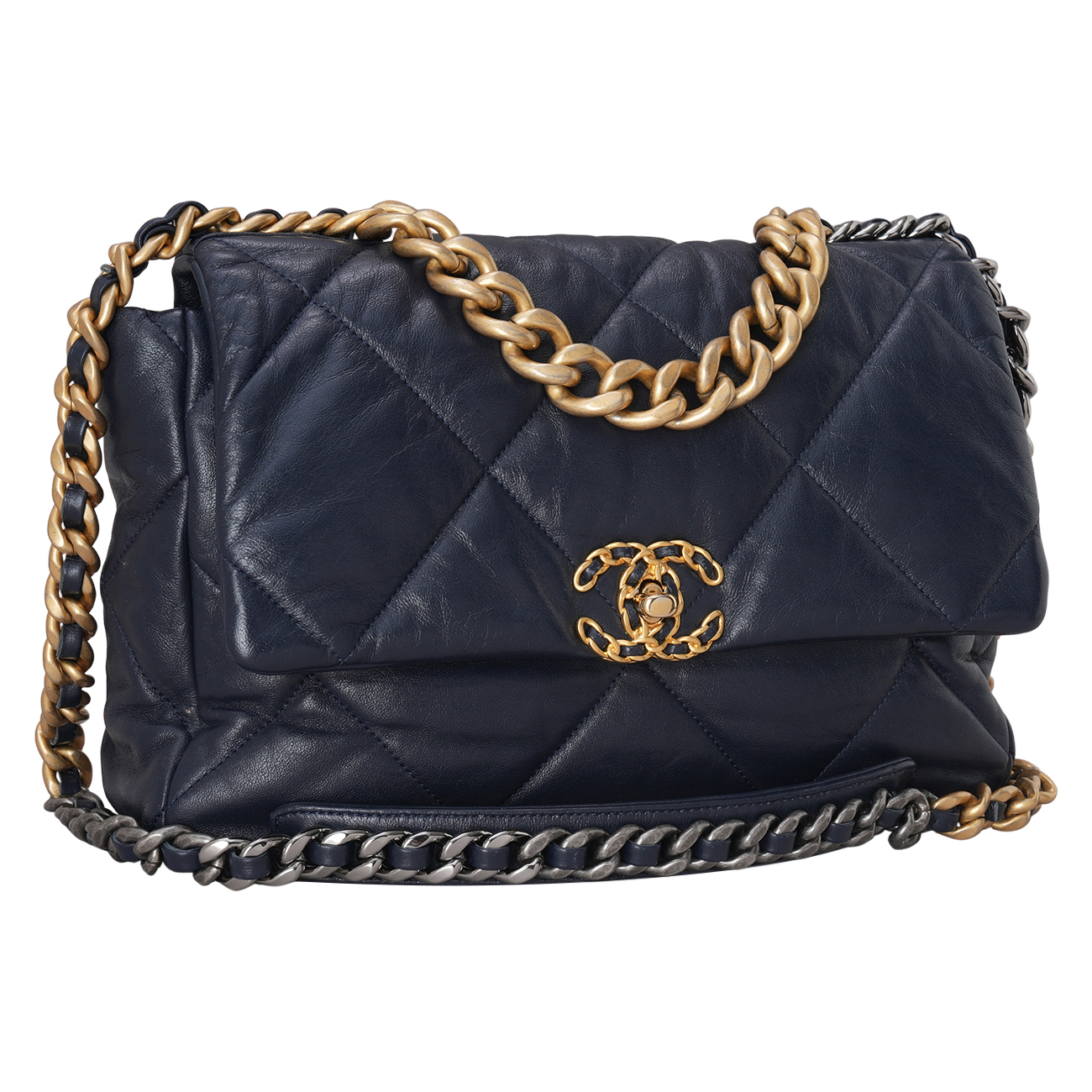 CHANEL(USED)샤넬 19 라지 백